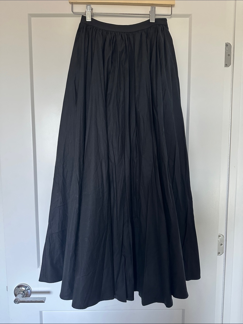 Reformation Black Midi Skirt and Top - Picture 5 of 10